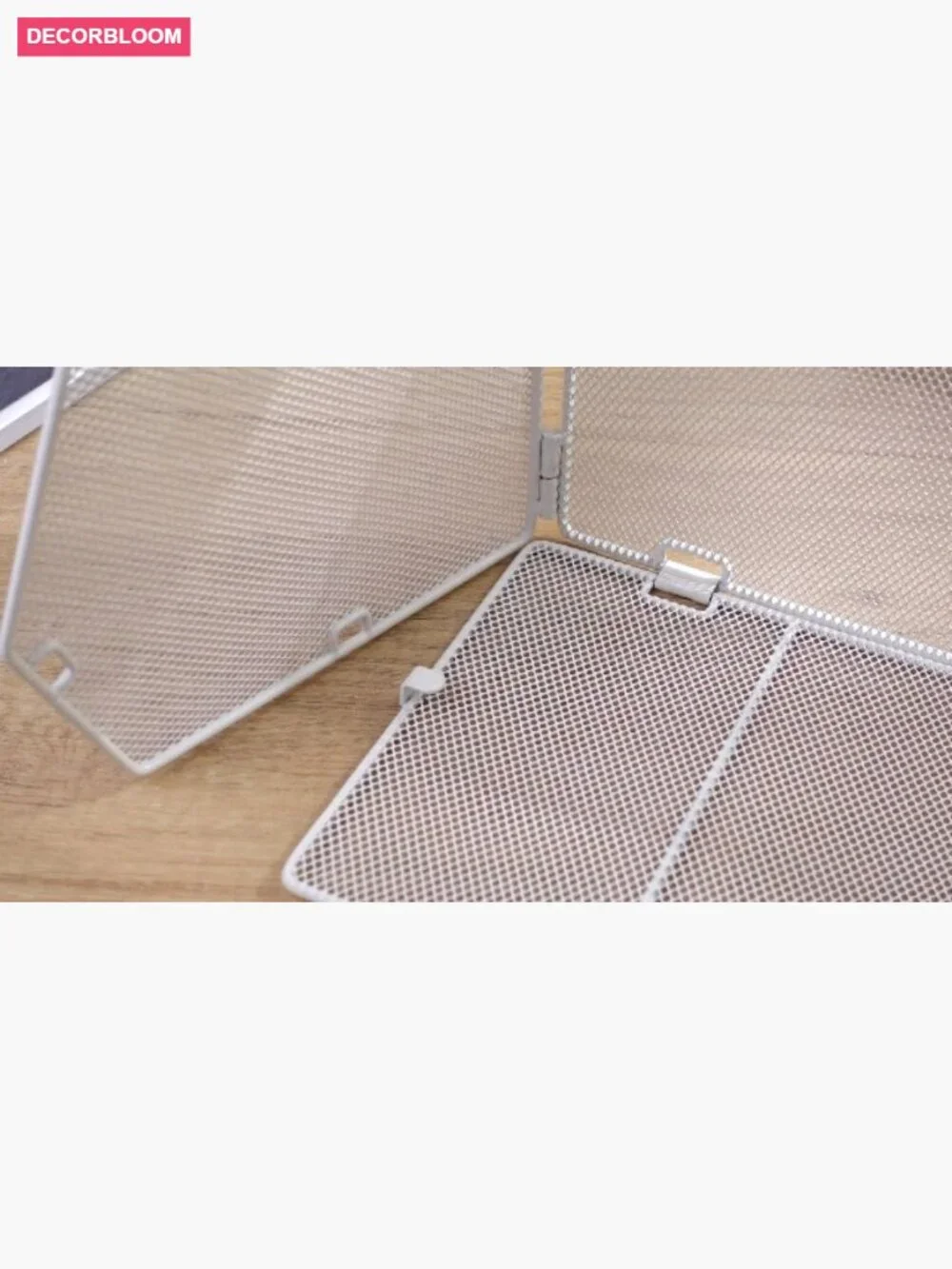 2 Pack Stackable Mesh Fruit Basket with Lid Wall Mountable Hanging Vegetable